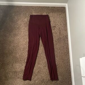aerie marroon leggings